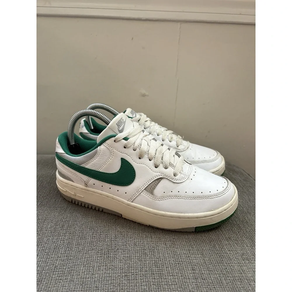 Nike Gamma Force Malachite Green Women's Sneakers White Shoes Size 7